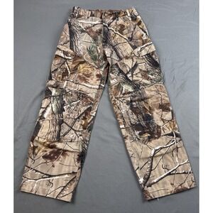 Game Winner Camo Pants Youth 12 Cargo Adj Waist Real Tree Hunting Outdoors